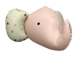 Godan Fólia lufi 3D matt - Rózsaszín elefánt 63 x 50 cm