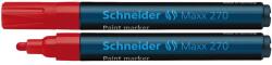 Schneider Lakkmarker 1-3mm, Schneider Maxx 270 piros - irodamarket