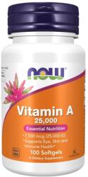 NOW Vitamina A 25000 UI - 250 capsule moi