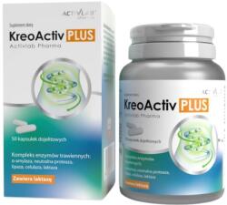 ACTIVLAB Pharma KreoActiv PLUS, Enzime digestive - 50 capsule