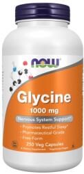 NOW Glicină 1000 mg - 250 capsule vegetariene