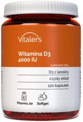Vitaler's Vitamina D3 4000 UI - 120 capsule moi