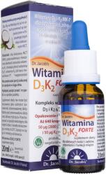 Dr. Jacob's Vitamina D3+K2 FORTE, picături - 20 ml