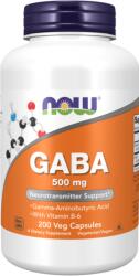NOW GABA 500 mg - 200 capsule vegetariene