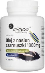 Aliness Ulei de semințe de chimen negru 2% 1000 mg - 60 capsule