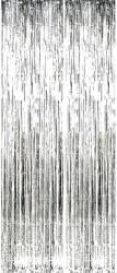 Cyrax Perdea Franjurata, Dimensiune 100x200 cm Argintiu (132497) Fata de masa