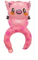 Cyrax Balon din Folie Metalizata, 47 x 28 cm Roz (134267)