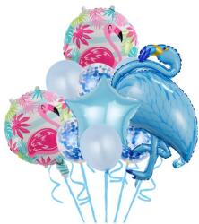 Cyrax Set Baloane party aniversare, 60 -90 cm Albastru (129730)