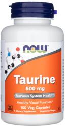 NOW Taurină 500 mg - 100 capsule vegetale