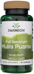 Swanson Spectrul complet Muira Puama 400 mg - 90 capsule