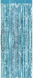 Cyrax Perdea Franjurata, Dimensiune 100x200 cm Albastru Deschis (132500) Fata de masa