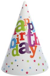 Cyrax Set 6 Coifuri pentru Petrecere, Cyrax, Colectia Happy Birthday, Multicolor (132619)