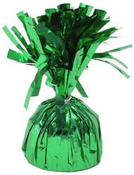 Cyrax Greutate pentru Baloane cu Heliu, Cyrax, din Folie cu Franjuri, 170g, 13 x 5 x 3 cm, Verde (127338)