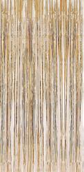 Cyrax Perdea Franjurata, Dimensiune 100x200 cm Gold Sampanie (132501) Fata de masa