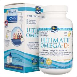 Nordic Naturals Ultimate Omega-D3 Lemon 640 mg - 120 capsule moi