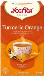 YOGI TEA Turmeric Orange, Picant-Fructat - 17 pliculețe