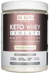 BeKeto Keto Whey Isolate MCT pudră, Vanilie franceză - 300 g