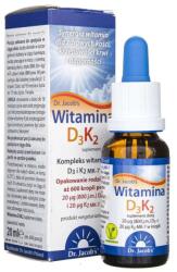 Dr. Jacob's Vitamina D3+K2, picături - 20 ml