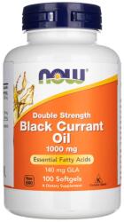 NOW Ulei de coacăz negru, Putere dublă 1000 mg - 100 capsule moi