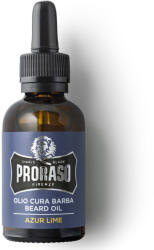 Proraso szakállolaj Azur Lime - hosszú, vastag szakállra, citrus, lime illat 30 ml (pro-oilazur)