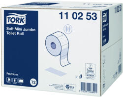 Tork Premium hófehér toalettpapír, 12 tekercs/karton (110253-AKCIOS)