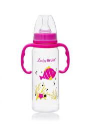 Baby Bruin fogantyús cumisüveg 240ml pink (55043204rozsaszin)