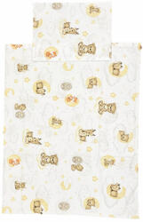  Gyerek ágyneműhuzat garnitúra 100x135 cm, 40x60 cm - Fehér színű, őzikés