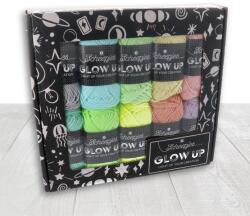 Scheepjes Glow Up - színes világító fonal csomag