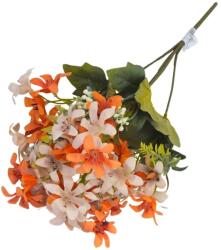  Dalmát harangvirág csokor fehér-barack - kosarbolt