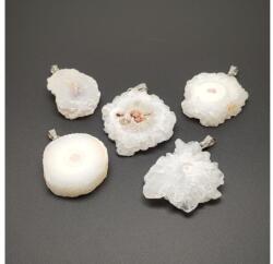 R. M. ékszer Achát drúza szelet medál 2-3cm (022300)