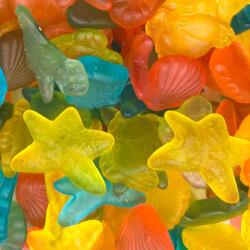 Cukigumi ? Cukormentes Tengeri Állatos Gyümölcsös Gumicukor - 100g (diabetikus)