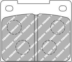 FERODO set placute frana, frana disc FERODO FCP809H (FCP809H)