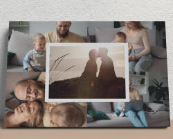  Egyedi fényképes vászonkép (5 képes, fekvő)