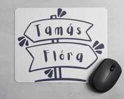  Egyedi neves egérpad (Táblák)