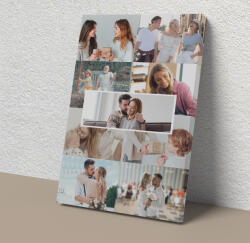  Egyedi fényképes vászonkép (9 képes, álló)