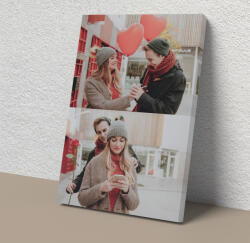  Egyedi fényképes vászonkép (2 képes, álló)