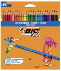 BIC Creioane colorate 24 culori Bic Tropicolors (CRECOBIC4)