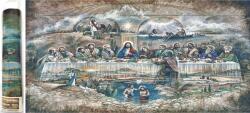 NORIMPEX - Puzzle Pictura cu diamant: Ultima cina 80x40 cm - 1 - 39 piese