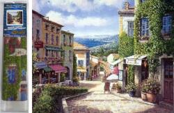 NORIMPEX - Puzzle Pictura cu diamant: Strada insorita 30x40cm - 1 - 39 piese