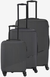 Travelite Комплект от три тъмно сиви куфара за пътуване Travelite Bali S, M, L Travelite | Siv | МЪЖЕ | ЕДИН РАЗМЕР