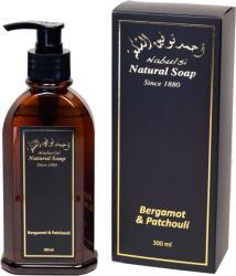 Nabulsi Sapun lichid cu ulei de masline si ulei de bergamota&patchouli, 300ml, Nabulsi
