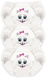 My Carry Potty Set de 3 chilotei de antrenament la olita My Little Training Pants, 3-4 ani, Pisica (MLTP-RB-CA-3-4)