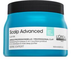 L'Oréal Scalp Advanced Anti-Oiliness Professional Clay 2-in-1 Shampoo & Mask Deep Purifier șampon + mască pentru păr gras 500 ml