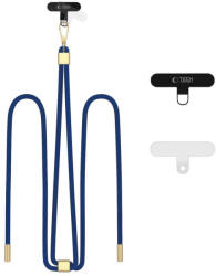 Tech-Protect C2S Rope Crossbody Strap Leash nyakpánt, sötétkék