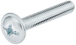 MoftX Din 967 - Surub Cap Plat, Zincat Alb - M 6, 70 (FKT16105)