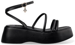 Mairiboo for Envie Sandale Flatforme Damă Negre M03-21904-34 (M03-21904-34)