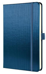 Sigel Jegyzetfüzet, exkluzív, A5, vonalas, 97 lap, keményfedeles, SIGEL "Conceptum", kék metál (SI403)