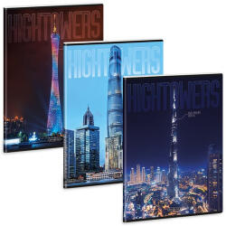 Ars Una Füzet kockás ARS UNA A/4 40 lapos Extra kapcsos Hightower