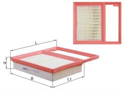 MAHLE Filtru aer MAHLE LX 4157 (LX 4157) - fixbox