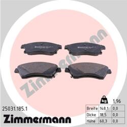 ZIMMERMANN Set placute frana ZIMMERMANN 25031.185. 1 (25031.185.1)